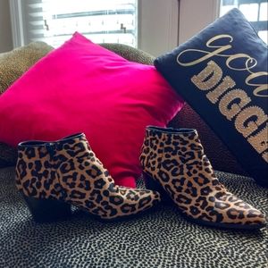 Leopard Booties